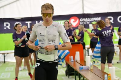 DATEV CHALLENGE ROTH 2025 RACE TTRANSITION AREA 2