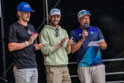 Award ceremony honoring the winners of DATEV Challenge Roth 2026