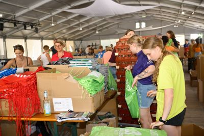 DATEV CHALLENGE ROTH 2025 Bag Packing