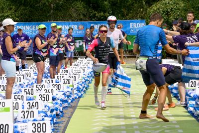 DATEV CHALLENGE ROTH 2025 RACE TTRANSITION AREA 2