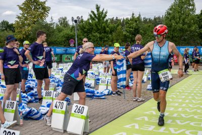 DATEV CHALLENGE ROTH 2025 RACE TTRANSITION AREA 2