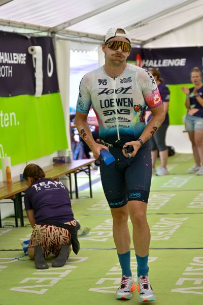 DATEV CHALLENGE ROTH 2025 RACE TTRANSITION AREA 2