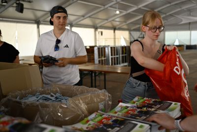 DATEV CHALLENGE ROTH 2025 Bag Packing