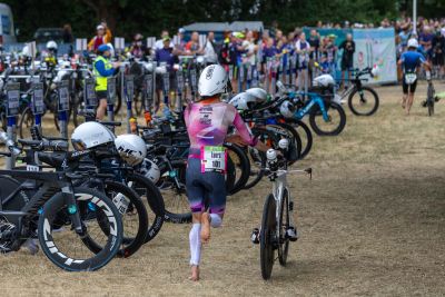 DATEV CHALLENGE ROTH 2025 RACE TRANSITION AREA 1