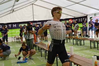 DATEV CHALLENGE ROTH 2025 RACE TTRANSITION AREA 2