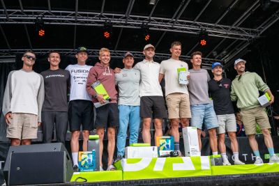 Award ceremony honoring the winners of DATEV Challenge Roth 2026