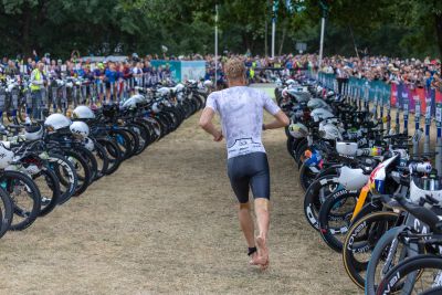 DATEV CHALLENGE ROTH 2025 RACE TRANSITION AREA 1
