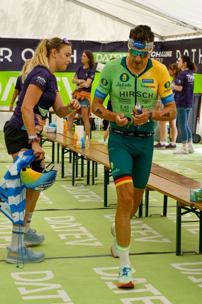 DATEV CHALLENGE ROTH 2025 RACE TTRANSITION AREA 2