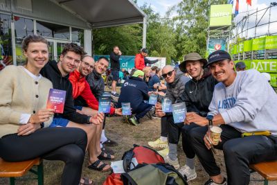 Athletes registering for the DATEV Challenge Roth 2027 after the 2026 race