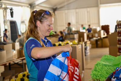 DATEV CHALLENGE ROTH 2025 Bag Packing