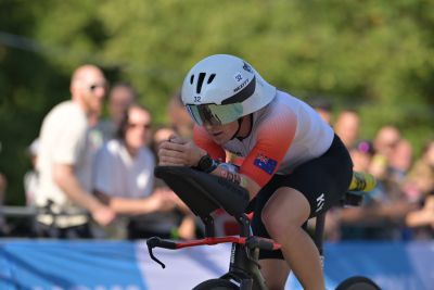 Bike course at the DATEV Challenge Roth featuring athletes