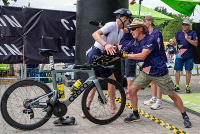 DATEV CHALLENGE ROTH 2025 RACE TTRANSITION AREA 2