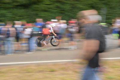 Bike course at the DATEV Challenge Roth featuring athletes