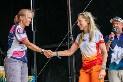 Award ceremony honoring the winners of DATEV Challenge Roth 2026
