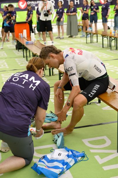 DATEV CHALLENGE ROTH 2025 RACE TTRANSITION AREA 2