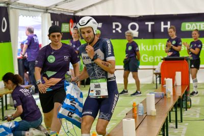 DATEV CHALLENGE ROTH 2025 RACE TTRANSITION AREA 2