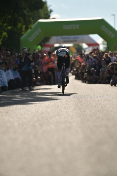 Bike course at the DATEV Challenge Roth featuring athletes